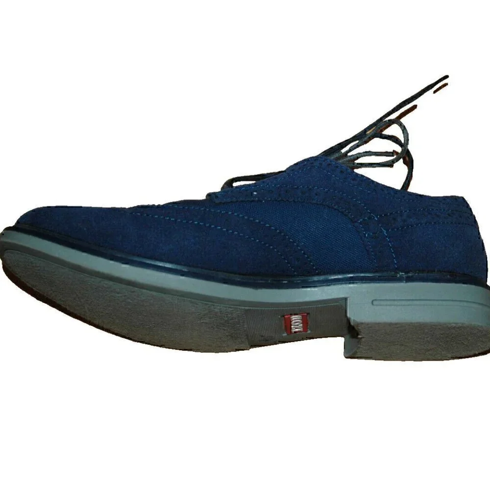 Izod Men's Lace Up Tie Drift Shoe Casual Carey-2Eny Size 9 1/2 Sneaker Blue